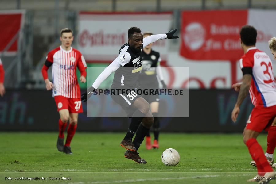 Jean Romaric Kevin Koffi, Sparda-Bank-Hessen-Stadion, Offenbach, 20.01.2021, sport, action, Fussball, Deutschland, Januar 2021, Saison 2020/2021, SV07, OFC, Regionalliga Südwest, Regionalliga, SV 07 Elversberg, Kickers Offenbach - Bild-ID: 2287166 Jean Romaric Kevin Koffi, Sparda-Bank-Hessen-Stadion, Offenbach, 20.01.2021, sport, action, Fussball, Deutschland, Januar 2021, Saison 2020/2021, SV07, OFC, Regionalliga Südwest, Regionalliga, SV 07 Elversberg, Kickers Offenbach - Bild-ID: 2287166