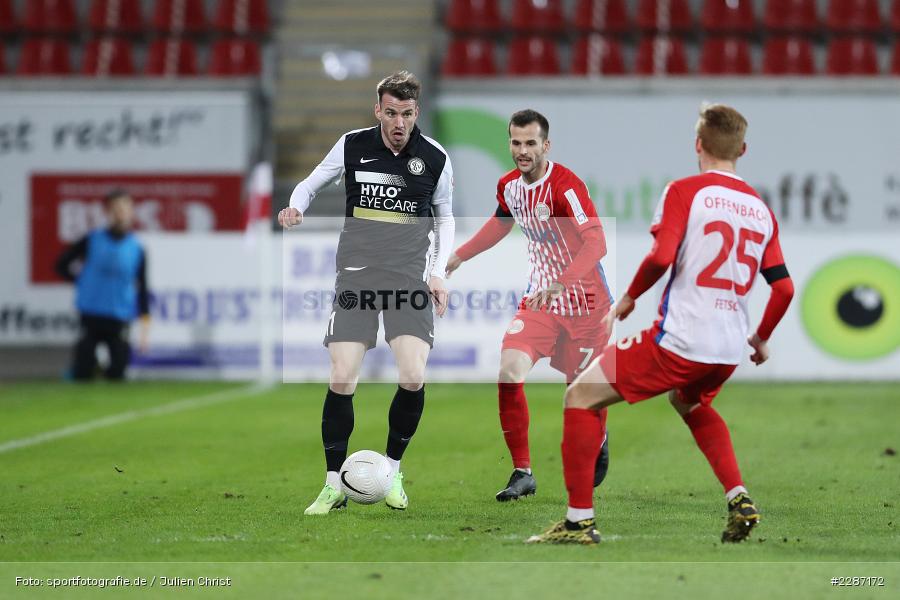 Mathias Fetsch, Marco Fritscher, Nico Karger, Sparda-Bank-Hessen-Stadion, Offenbach, 20.01.2021, sport, action, Fussball, Deutschland, Januar 2021, Saison 2020/2021, SV07, OFC, Regionalliga Südwest, Regionalliga, SV 07 Elversberg, Kickers Offenbach - Bild-ID: 2287172 Mathias Fetsch, Marco Fritscher, Nico Karger, Sparda-Bank-Hessen-Stadion, Offenbach, 20.01.2021, sport, action, Fussball, Deutschland, Januar 2021, Saison 2020/2021, SV07, OFC, Regionalliga Südwest, Regionalliga, SV 07 Elversberg, Kickers Offenbach - Bild-ID: 2287172