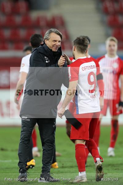 Serkan Firat, Horst Steffen, Sparda-Bank-Hessen-Stadion, Offenbach, 20.01.2021, sport, action, Fussball, Deutschland, Januar 2021, Saison 2020/2021, SV07, OFC, Regionalliga Südwest, Regionalliga, SV 07 Elversberg, Kickers Offenbach - Bild-ID: 2287210 Serkan Firat, Horst Steffen, Sparda-Bank-Hessen-Stadion, Offenbach, 20.01.2021, sport, action, Fussball, Deutschland, Januar 2021, Saison 2020/2021, SV07, OFC, Regionalliga Südwest, Regionalliga, SV 07 Elversberg, Kickers Offenbach - Bild-ID: 2287210