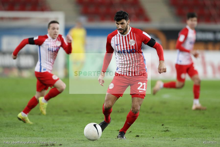 Elia Soriano, Sparda-Bank-Hessen-Stadion, Offenbach, 20.01.2021, sport, action, Fussball, Deutschland, Januar 2021, Saison 2020/2021, SV07, OFC, Regionalliga Südwest, Regionalliga, SV 07 Elversberg, Kickers Offenbach - Bild-ID: 2287221 Elia Soriano, Sparda-Bank-Hessen-Stadion, Offenbach, 20.01.2021, sport, action, Fussball, Deutschland, Januar 2021, Saison 2020/2021, SV07, OFC, Regionalliga Südwest, Regionalliga, SV 07 Elversberg, Kickers Offenbach - Bild-ID: 2287221
