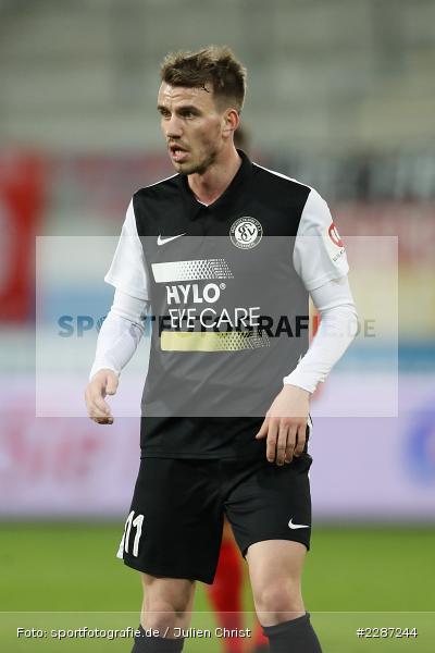 Nico Karger, Sparda-Bank-Hessen-Stadion, Offenbach, 20.01.2021, sport, action, Fussball, Deutschland, Januar 2021, Saison 2020/2021, SV07, OFC, Regionalliga Südwest, Regionalliga, SV 07 Elversberg, Kickers Offenbach - Bild-ID: 2287244
