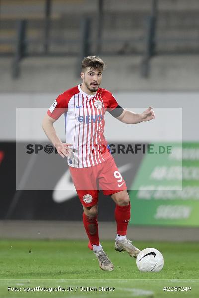Serkan Firat, Sparda-Bank-Hessen-Stadion, Offenbach, 20.01.2021, sport, action, Fussball, Deutschland, Januar 2021, Saison 2020/2021, SV07, OFC, Regionalliga Südwest, Regionalliga, SV 07 Elversberg, Kickers Offenbach - Bild-ID: 2287249 Serkan Firat, Sparda-Bank-Hessen-Stadion, Offenbach, 20.01.2021, sport, action, Fussball, Deutschland, Januar 2021, Saison 2020/2021, SV07, OFC, Regionalliga Südwest, Regionalliga, SV 07 Elversberg, Kickers Offenbach - Bild-ID: 2287249