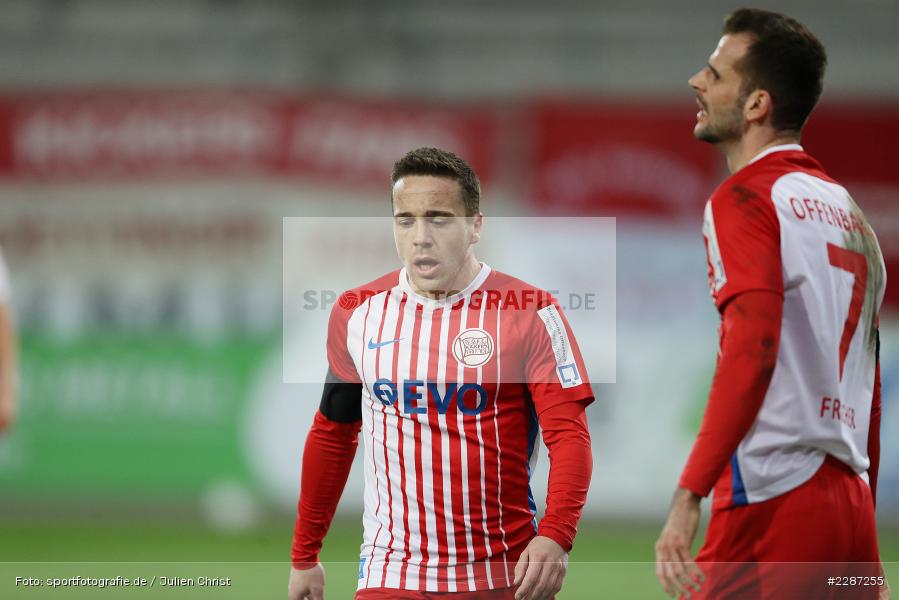 Marcell Sobotta, Sparda-Bank-Hessen-Stadion, Offenbach, 20.01.2021, sport, action, Fussball, Deutschland, Januar 2021, Saison 2020/2021, SV07, OFC, Regionalliga Südwest, Regionalliga, SV 07 Elversberg, Kickers Offenbach - Bild-ID: 2287255 Marcell Sobotta, Sparda-Bank-Hessen-Stadion, Offenbach, 20.01.2021, sport, action, Fussball, Deutschland, Januar 2021, Saison 2020/2021, SV07, OFC, Regionalliga Südwest, Regionalliga, SV 07 Elversberg, Kickers Offenbach - Bild-ID: 2287255