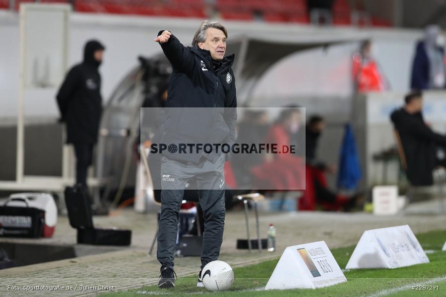 Hände, Arme, gestikuliert, Trainer, Horst Steffen, Sparda-Bank-Hessen-Stadion, Offenbach, 20.01.2021, sport, action, Fussball, Deutschland, Januar 2021, Saison 2020/2021, SV07, OFC, Regionalliga Südwest, Regionalliga, SV 07 Elversberg, Kickers Offenbach - Bild-ID: 2287291 Hände, Arme, gestikuliert, Trainer, Horst Steffen, Sparda-Bank-Hessen-Stadion, Offenbach, 20.01.2021, sport, action, Fussball, Deutschland, Januar 2021, Saison 2020/2021, SV07, OFC, Regionalliga Südwest, Regionalliga, SV 07 Elversberg, Kickers Offenbach - Bild-ID: 2287291