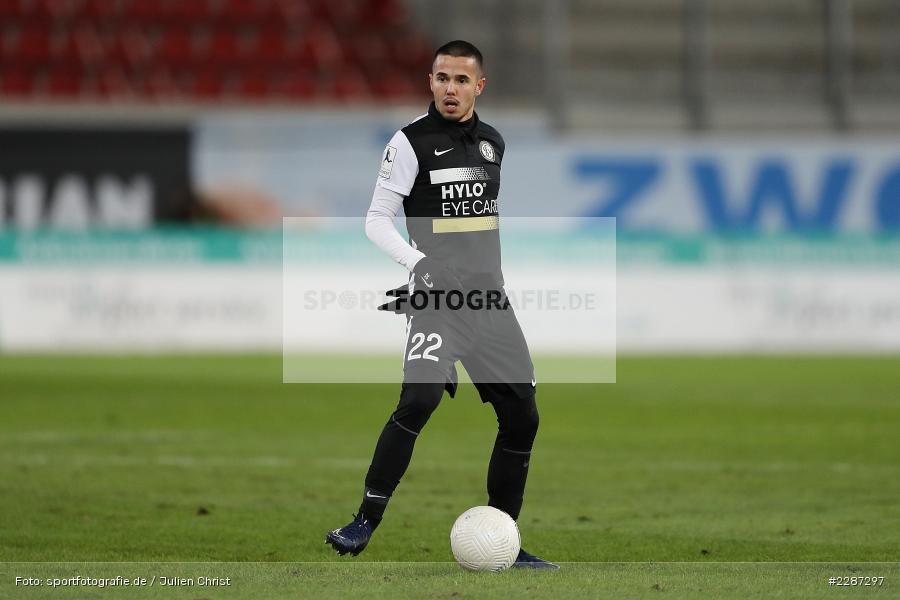 Israel Suero Fernandez, Sparda-Bank-Hessen-Stadion, Offenbach, 20.01.2021, sport, action, Fussball, Deutschland, Januar 2021, Saison 2020/2021, SV07, OFC, Regionalliga Südwest, Regionalliga, SV 07 Elversberg, Kickers Offenbach - Bild-ID: 2287297 Israel Suero Fernandez, Sparda-Bank-Hessen-Stadion, Offenbach, 20.01.2021, sport, action, Fussball, Deutschland, Januar 2021, Saison 2020/2021, SV07, OFC, Regionalliga Südwest, Regionalliga, SV 07 Elversberg, Kickers Offenbach - Bild-ID: 2287297