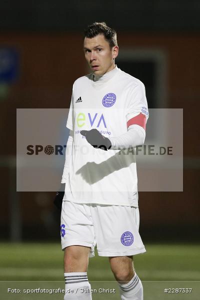 Marcel Andreas Wilke, Städtisches Stadion am Prischoß, Alzenau, 19.01.2021, sport, action, Fussball, Deutschland, Januar 2021, Saison 2020/2021, VFB, FCB, Regionalliga Südwest, Regionalliga, VfB Stuttgart II, FC Bayern Alzenau - Bild-ID: 2287337 Marcel Andreas Wilke, Städtisches Stadion am Prischoß, Alzenau, 19.01.2021, sport, action, Fussball, Deutschland, Januar 2021, Saison 2020/2021, VFB, FCB, Regionalliga Südwest, Regionalliga, VfB Stuttgart II, FC Bayern Alzenau - Bild-ID: 2287337