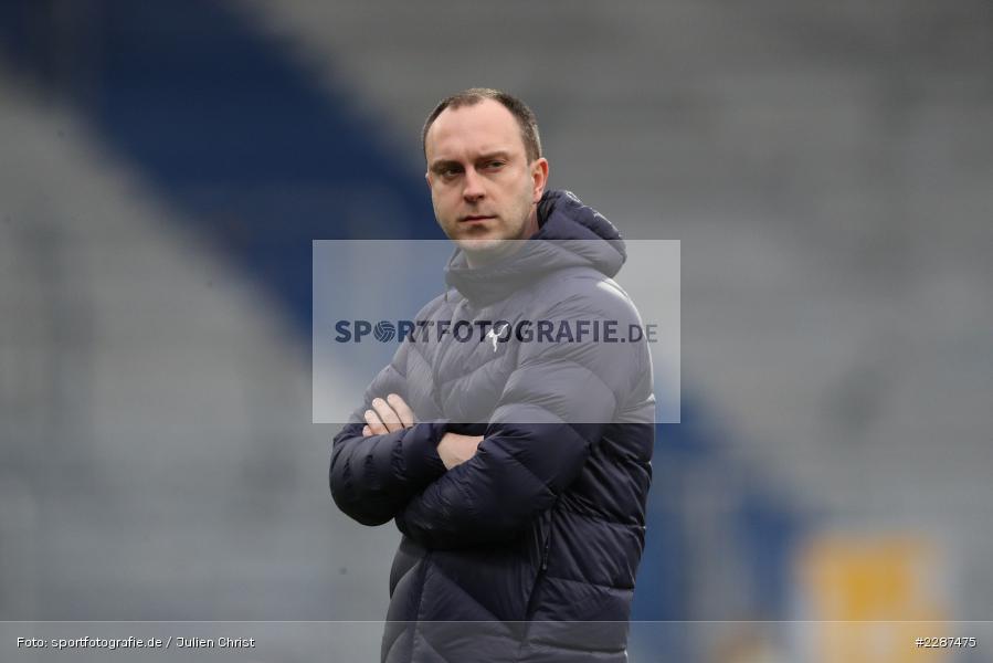 Trainer, Ole Werner, Merck-Stadion, Darmstadt, 24.01.2021, DFL, sport, action, Fussball, Deutschland, Januar 2021, Saison 2020/2021, KSV, D98, Bundesliga, 2. Bundesliga, Holstein Kiel, SV Darmstadt 98 - Bild-ID: 2287475