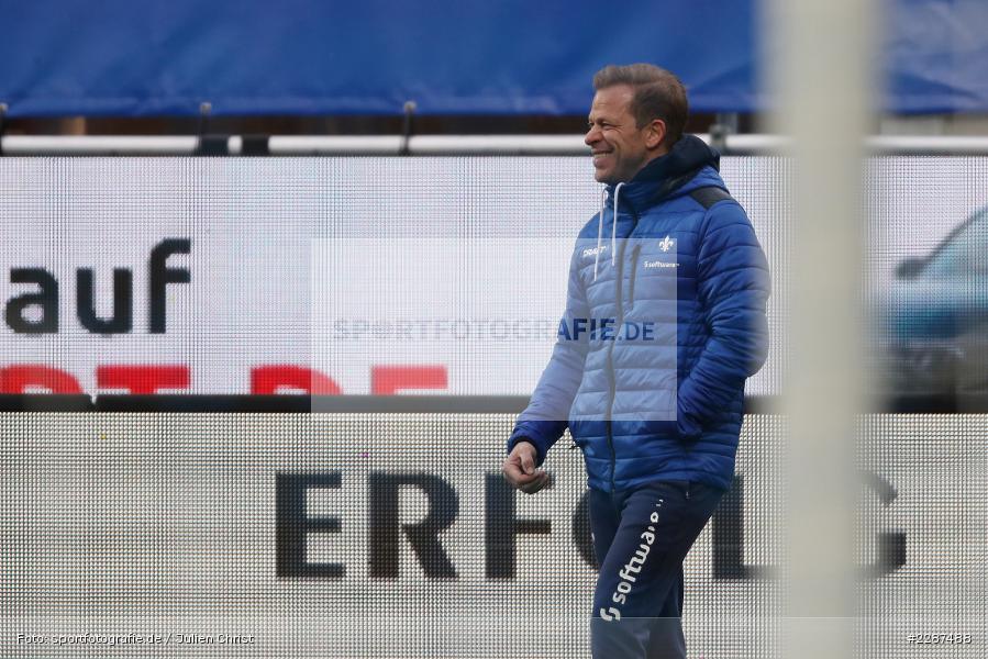 Markus Anfang, Merck-Stadion, Darmstadt, 24.01.2021, DFL, sport, action, Fussball, Deutschland, Januar 2021, Saison 2020/2021, KSV, D98, Bundesliga, 2. Bundesliga, Holstein Kiel, SV Darmstadt 98 - Bild-ID: 2287488