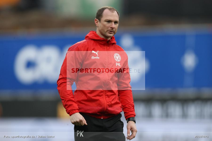 Co-Trainer, Patrick Kohlmann, Merck-Stadion, Darmstadt, 24.01.2021, DFL, sport, action, Fussball, Deutschland, Januar 2021, Saison 2020/2021, KSV, D98, Bundesliga, 2. Bundesliga, Holstein Kiel, SV Darmstadt 98 - Bild-ID: 2287490