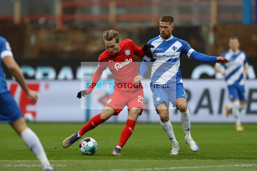 Tobias Kempe, Joshua Mees, Merck-Stadion, Darmstadt, 24.01.2021, DFL, sport, action, Fussball, Deutschland, Januar 2021, Saison 2020/2021, KSV, D98, Bundesliga, 2. Bundesliga, Holstein Kiel, SV Darmstadt 98 - Bild-ID: 2287494 Tobias Kempe, Joshua Mees, Merck-Stadion, Darmstadt, 24.01.2021, DFL, sport, action, Fussball, Deutschland, Januar 2021, Saison 2020/2021, KSV, D98, Bundesliga, 2. Bundesliga, Holstein Kiel, SV Darmstadt 98 - Bild-ID: 2287494