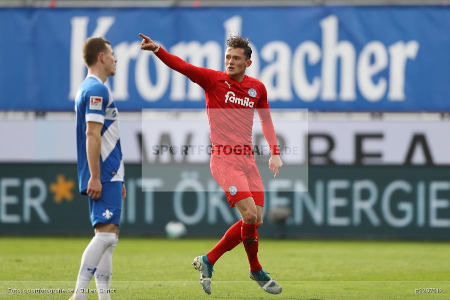Emotionen, Tor, Tim Skarke, Fabian Reese, Merck-Stadion, Darmstadt, 24.01.2021, DFL, sport, action, Fussball, Deutschland, Januar 2021, Saison 2020/2021, KSV, D98, Bundesliga, 2. Bundesliga, Holstein Kiel, SV Darmstadt 98 - Bild-ID: 2287519 Emotionen, Tor, Tim Skarke, Fabian Reese, Merck-Stadion, Darmstadt, 24.01.2021, DFL, sport, action, Fussball, Deutschland, Januar 2021, Saison 2020/2021, KSV, D98, Bundesliga, 2. Bundesliga, Holstein Kiel, SV Darmstadt 98 - Bild-ID: 2287519