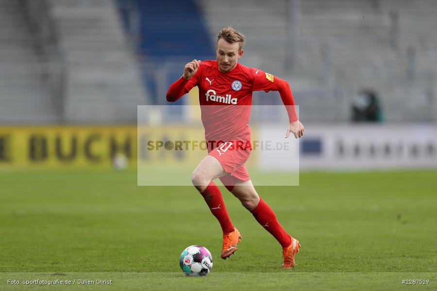 Jannik Dehm, Merck-Stadion, Darmstadt, 24.01.2021, DFL, sport, action, Fussball, Deutschland, Januar 2021, Saison 2020/2021, KSV, D98, Bundesliga, 2. Bundesliga, Holstein Kiel, SV Darmstadt 98 - Bild-ID: 2287529