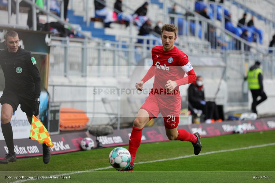Hauke Wahl, Merck-Stadion, Darmstadt, 24.01.2021, DFL, sport, action, Fussball, Deutschland, Januar 2021, Saison 2020/2021, KSV, D98, Bundesliga, 2. Bundesliga, Holstein Kiel, SV Darmstadt 98 - Bild-ID: 2287533