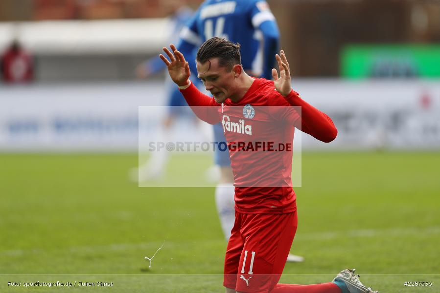 Knie, am Boden, Kopf, Hände, Arme, gestikuliert, enttäuscht, Fabian Reese, Merck-Stadion, Darmstadt, 24.01.2021, DFL, sport, action, Fussball, Deutschland, Januar 2021, Saison 2020/2021, KSV, D98, Bundesliga, 2. Bundesliga, Holstein Kiel, SV Darmstadt 98 - Bild-ID: 2287536 Knie, am Boden, Kopf, Hände, Arme, gestikuliert, enttäuscht, Fabian Reese, Merck-Stadion, Darmstadt, 24.01.2021, DFL, sport, action, Fussball, Deutschland, Januar 2021, Saison 2020/2021, KSV, D98, Bundesliga, 2. Bundesliga, Holstein Kiel, SV Darmstadt 98 - Bild-ID: 2287536