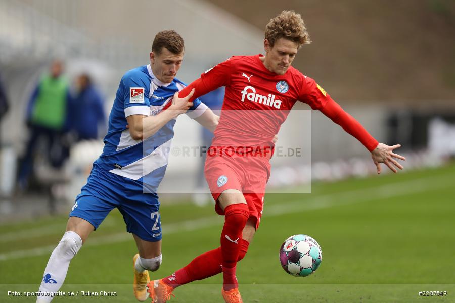 Tim Skarke, Johannes van den Bergh, Merck-Stadion, Darmstadt, 24.01.2021, DFL, sport, action, Fussball, Deutschland, Januar 2021, Saison 2020/2021, KSV, D98, Bundesliga, 2. Bundesliga, Holstein Kiel, SV Darmstadt 98 - Bild-ID: 2287549 Tim Skarke, Johannes van den Bergh, Merck-Stadion, Darmstadt, 24.01.2021, DFL, sport, action, Fussball, Deutschland, Januar 2021, Saison 2020/2021, KSV, D98, Bundesliga, 2. Bundesliga, Holstein Kiel, SV Darmstadt 98 - Bild-ID: 2287549