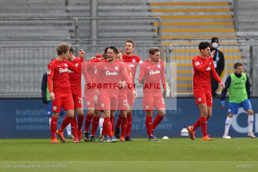 Fabian Reese, Jannik Dehm, Johannes van den Bergh, Eigentor, Immanuel Höhn, Merck-Stadion, Darmstadt, 24.01.2021, DFL, sport, action, Fussball, Deutschland, Januar 2021, Saison 2020/2021, KSV, D98, Bundesliga, 2. Bundesliga, Holstein Kiel, SV Darmstadt 98 - Bild-ID: 2287557 Fabian Reese, Jannik Dehm, Johannes van den Bergh, Eigentor, Immanuel Höhn, Merck-Stadion, Darmstadt, 24.01.2021, DFL, sport, action, Fussball, Deutschland, Januar 2021, Saison 2020/2021, KSV, D98, Bundesliga, 2. Bundesliga, Holstein Kiel, SV Darmstadt 98 - Bild-ID: 2287557
