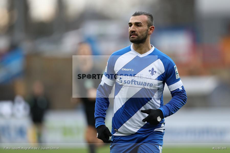 Serdar Dursun, Merck-Stadion, Darmstadt, 24.01.2021, DFL, sport, action, Fussball, Deutschland, Januar 2021, Saison 2020/2021, KSV, D98, Bundesliga, 2. Bundesliga, Holstein Kiel, SV Darmstadt 98 - Bild-ID: 2287611