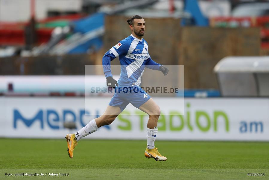Serdar Dursun, Merck-Stadion, Darmstadt, 24.01.2021, DFL, sport, action, Fussball, Deutschland, Januar 2021, Saison 2020/2021, KSV, D98, Bundesliga, 2. Bundesliga, Holstein Kiel, SV Darmstadt 98 - Bild-ID: 2287623 Serdar Dursun, Merck-Stadion, Darmstadt, 24.01.2021, DFL, sport, action, Fussball, Deutschland, Januar 2021, Saison 2020/2021, KSV, D98, Bundesliga, 2. Bundesliga, Holstein Kiel, SV Darmstadt 98 - Bild-ID: 2287623