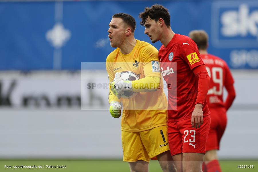 Janni Serra, Marcel Schuhen, Merck-Stadion, Darmstadt, 24.01.2021, DFL, sport, action, Fussball, Deutschland, Januar 2021, Saison 2020/2021, KSV, D98, Bundesliga, 2. Bundesliga, Holstein Kiel, SV Darmstadt 98 - Bild-ID: 2287633 Janni Serra, Marcel Schuhen, Merck-Stadion, Darmstadt, 24.01.2021, DFL, sport, action, Fussball, Deutschland, Januar 2021, Saison 2020/2021, KSV, D98, Bundesliga, 2. Bundesliga, Holstein Kiel, SV Darmstadt 98 - Bild-ID: 2287633
