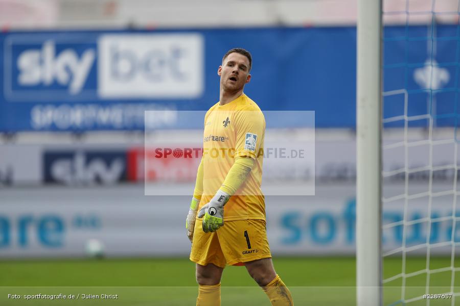 Marcel Schuhen, Merck-Stadion, Darmstadt, 24.01.2021, DFL, sport, action, Fussball, Deutschland, Januar 2021, Saison 2020/2021, KSV, D98, Bundesliga, 2. Bundesliga, Holstein Kiel, SV Darmstadt 98 - Bild-ID: 2287637 Marcel Schuhen, Merck-Stadion, Darmstadt, 24.01.2021, DFL, sport, action, Fussball, Deutschland, Januar 2021, Saison 2020/2021, KSV, D98, Bundesliga, 2. Bundesliga, Holstein Kiel, SV Darmstadt 98 - Bild-ID: 2287637