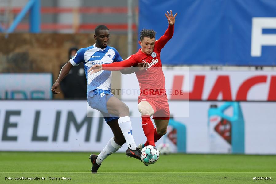 Fabian Reese, Patric Pfeiffer, Merck-Stadion, Darmstadt, 24.01.2021, DFL, sport, action, Fussball, Deutschland, Januar 2021, Saison 2020/2021, KSV, D98, Bundesliga, 2. Bundesliga, Holstein Kiel, SV Darmstadt 98 - Bild-ID: 2287680 Fabian Reese, Patric Pfeiffer, Merck-Stadion, Darmstadt, 24.01.2021, DFL, sport, action, Fussball, Deutschland, Januar 2021, Saison 2020/2021, KSV, D98, Bundesliga, 2. Bundesliga, Holstein Kiel, SV Darmstadt 98 - Bild-ID: 2287680