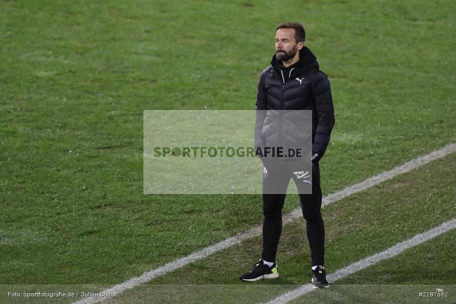 Trainer, Michael Schiele, Merck-Stadion, Darmstadt, 27.01.2021, DFL, sport, action, Fussball, Deutschland, Januar 2021, Saison 2020/2021, SVS, D98, Bundesliga, 2. Bundesliga, SV Sandhausen, SV Darmstadt 98 - Bild-ID: 2287692