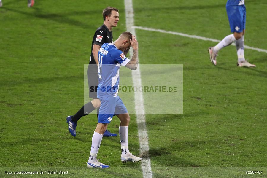 Frust, Tobias Kempe, Merck-Stadion, Darmstadt, 27.01.2021, DFL, sport, action, Fussball, Deutschland, Januar 2021, Saison 2020/2021, SVS, D98, Bundesliga, 2. Bundesliga, SV Sandhausen, SV Darmstadt 98 - Bild-ID: 2287707 Frust, Tobias Kempe, Merck-Stadion, Darmstadt, 27.01.2021, DFL, sport, action, Fussball, Deutschland, Januar 2021, Saison 2020/2021, SVS, D98, Bundesliga, 2. Bundesliga, SV Sandhausen, SV Darmstadt 98 - Bild-ID: 2287707