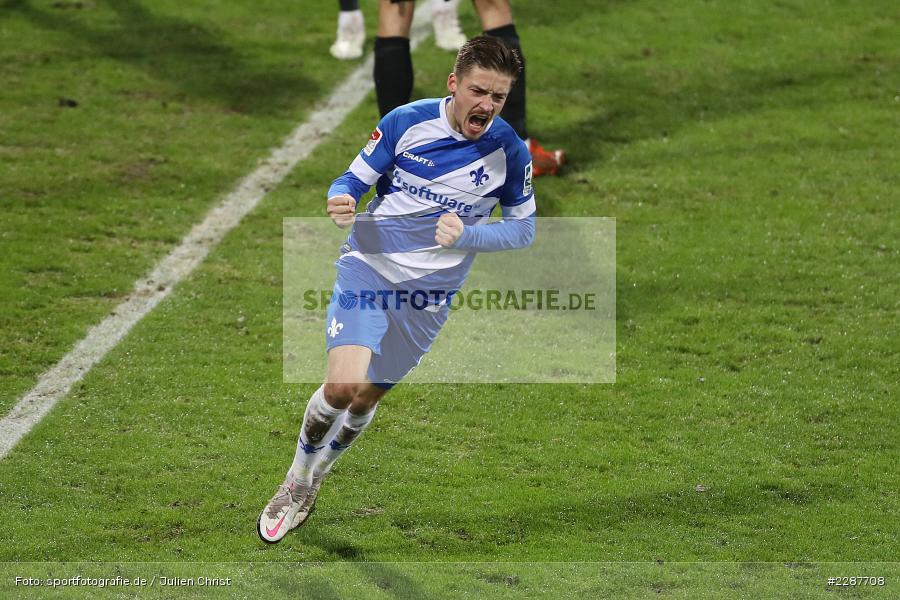 Ausgleich, Emotionen, Tor, Torjubel, Marvin Mehlem, Merck-Stadion, Darmstadt, 27.01.2021, DFL, sport, action, Fussball, Deutschland, Januar 2021, Saison 2020/2021, SVS, D98, Bundesliga, 2. Bundesliga, SV Sandhausen, SV Darmstadt 98 - Bild-ID: 2287708 Ausgleich, Emotionen, Tor, Torjubel, Marvin Mehlem, Merck-Stadion, Darmstadt, 27.01.2021, DFL, sport, action, Fussball, Deutschland, Januar 2021, Saison 2020/2021, SVS, D98, Bundesliga, 2. Bundesliga, SV Sandhausen, SV Darmstadt 98 - Bild-ID: 2287708