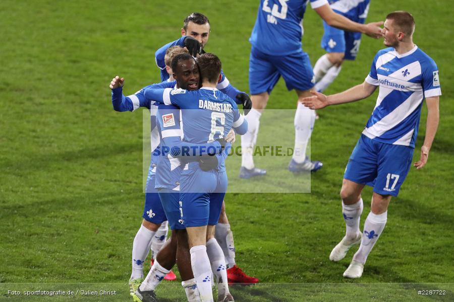 Serdar Dursun, Lars Lukas Mai, Marvin Mehlem Erich Berko, Merck-Stadion, Darmstadt, 27.01.2021, DFL, sport, action, Fussball, Deutschland, Januar 2021, Saison 2020/2021, SVS, D98, Bundesliga, 2. Bundesliga, SV Sandhausen, SV Darmstadt 98 - Bild-ID: 2287722 Serdar Dursun, Lars Lukas Mai, Marvin Mehlem Erich Berko, Merck-Stadion, Darmstadt, 27.01.2021, DFL, sport, action, Fussball, Deutschland, Januar 2021, Saison 2020/2021, SVS, D98, Bundesliga, 2. Bundesliga, SV Sandhausen, SV Darmstadt 98 - Bild-ID: 2287722