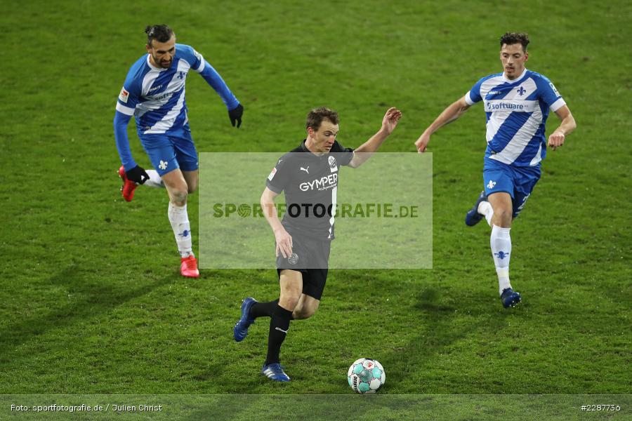 Nicolai Rapp, Serdar Dursun, Emanuel Taffertshofer, Merck-Stadion, Darmstadt, 27.01.2021, DFL, sport, action, Fussball, Deutschland, Januar 2021, Saison 2020/2021, SVS, D98, Bundesliga, 2. Bundesliga, SV Sandhausen, SV Darmstadt 98 - Bild-ID: 2287736 Nicolai Rapp, Serdar Dursun, Emanuel Taffertshofer, Merck-Stadion, Darmstadt, 27.01.2021, DFL, sport, action, Fussball, Deutschland, Januar 2021, Saison 2020/2021, SVS, D98, Bundesliga, 2. Bundesliga, SV Sandhausen, SV Darmstadt 98 - Bild-ID: 2287736