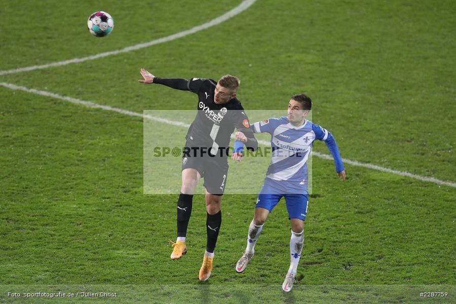 Marvin Mehlem, Aleksandr Zhirov, Merck-Stadion, Darmstadt, 27.01.2021, DFL, sport, action, Fussball, Deutschland, Januar 2021, Saison 2020/2021, SVS, D98, Bundesliga, 2. Bundesliga, SV Sandhausen, SV Darmstadt 98 - Bild-ID: 2287759 Marvin Mehlem, Aleksandr Zhirov, Merck-Stadion, Darmstadt, 27.01.2021, DFL, sport, action, Fussball, Deutschland, Januar 2021, Saison 2020/2021, SVS, D98, Bundesliga, 2. Bundesliga, SV Sandhausen, SV Darmstadt 98 - Bild-ID: 2287759