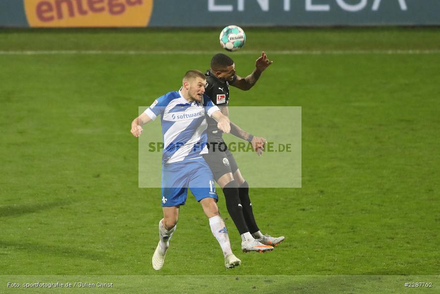 Daniel Keita Ruel, Lars Lukas Mai, Merck-Stadion, Darmstadt, 27.01.2021, DFL, sport, action, Fussball, Deutschland, Januar 2021, Saison 2020/2021, SVS, D98, Bundesliga, 2. Bundesliga, SV Sandhausen, SV Darmstadt 98 - Bild-ID: 2287762 Daniel Keita Ruel, Lars Lukas Mai, Merck-Stadion, Darmstadt, 27.01.2021, DFL, sport, action, Fussball, Deutschland, Januar 2021, Saison 2020/2021, SVS, D98, Bundesliga, 2. Bundesliga, SV Sandhausen, SV Darmstadt 98 - Bild-ID: 2287762
