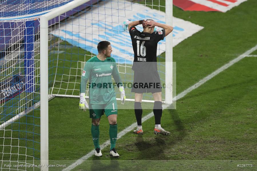 Chance, Enttäuscht, Kevin Behrens, Merck-Stadion, Darmstadt, 27.01.2021, DFL, sport, action, Fussball, Deutschland, Januar 2021, Saison 2020/2021, SVS, D98, Bundesliga, 2. Bundesliga, SV Sandhausen, SV Darmstadt 98 - Bild-ID: 2287773 Chance, Enttäuscht, Kevin Behrens, Merck-Stadion, Darmstadt, 27.01.2021, DFL, sport, action, Fussball, Deutschland, Januar 2021, Saison 2020/2021, SVS, D98, Bundesliga, 2. Bundesliga, SV Sandhausen, SV Darmstadt 98 - Bild-ID: 2287773