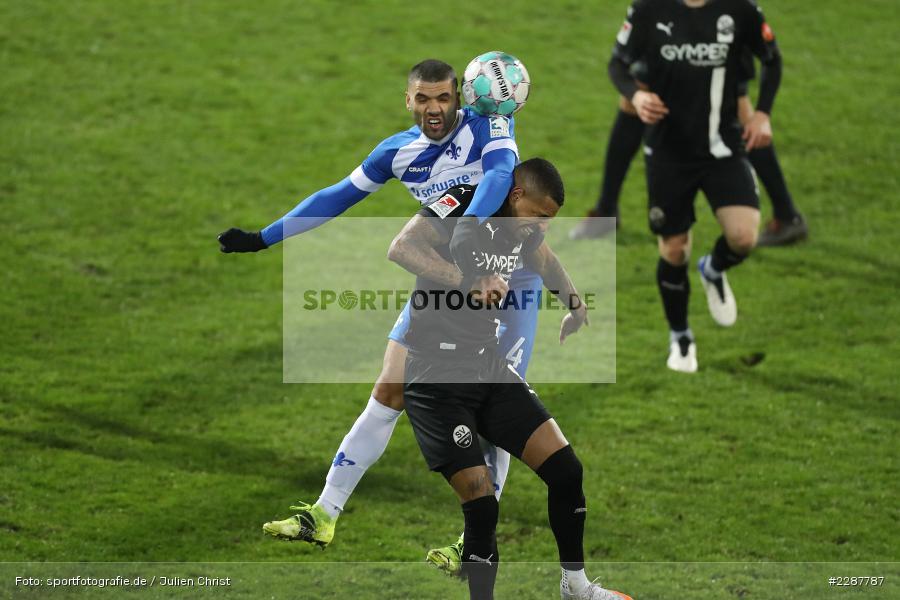 Daniel Keita Ruel, Victor Palsson, Merck-Stadion, Darmstadt, 27.01.2021, DFL, sport, action, Fussball, Deutschland, Januar 2021, Saison 2020/2021, SVS, D98, Bundesliga, 2. Bundesliga, SV Sandhausen, SV Darmstadt 98 - Bild-ID: 2287787 Daniel Keita Ruel, Victor Palsson, Merck-Stadion, Darmstadt, 27.01.2021, DFL, sport, action, Fussball, Deutschland, Januar 2021, Saison 2020/2021, SVS, D98, Bundesliga, 2. Bundesliga, SV Sandhausen, SV Darmstadt 98 - Bild-ID: 2287787