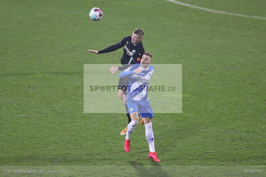 Aleksandr Zhirov, Felix Platte, Merck-Stadion, Darmstadt, 27.01.2021, DFL, sport, action, Fussball, Deutschland, Januar 2021, Saison 2020/2021, SVS, D98, Bundesliga, 2. Bundesliga, SV Sandhausen, SV Darmstadt 98 - Bild-ID: 2287799 Aleksandr Zhirov, Felix Platte, Merck-Stadion, Darmstadt, 27.01.2021, DFL, sport, action, Fussball, Deutschland, Januar 2021, Saison 2020/2021, SVS, D98, Bundesliga, 2. Bundesliga, SV Sandhausen, SV Darmstadt 98 - Bild-ID: 2287799