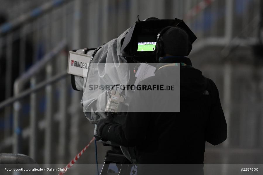Sucher, Kameramann, Sportcast, TV-Übertragung, Symbolbild, Merck-Stadion, Darmstadt, 27.01.2021, DFL, sport, action, Fussball, Deutschland, Januar 2021, Saison 2020/2021, SVS, D98, Bundesliga, 2. Bundesliga, SV Sandhausen, SV Darmstadt 98 - Bild-ID: 2287800 Sucher, Kameramann, Sportcast, TV-Übertragung, Symbolbild, Merck-Stadion, Darmstadt, 27.01.2021, DFL, sport, action, Fussball, Deutschland, Januar 2021, Saison 2020/2021, SVS, D98, Bundesliga, 2. Bundesliga, SV Sandhausen, SV Darmstadt 98 - Bild-ID: 2287800