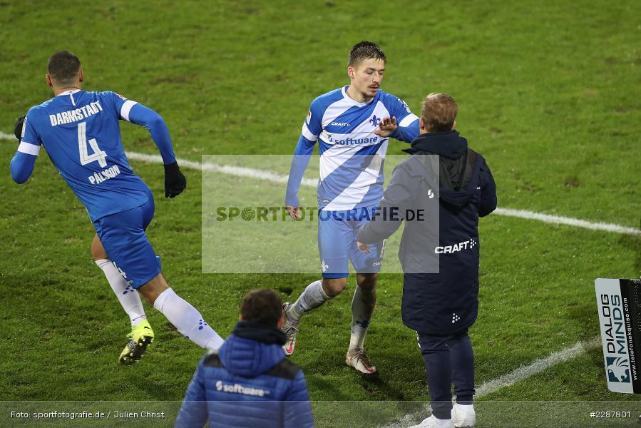 Victor Palsson, Marvin Mehlem, Merck-Stadion, Darmstadt, 27.01.2021, DFL, sport, action, Fussball, Deutschland, Januar 2021, Saison 2020/2021, SVS, D98, Bundesliga, 2. Bundesliga, SV Sandhausen, SV Darmstadt 98 - Bild-ID: 2287801 Victor Palsson, Marvin Mehlem, Merck-Stadion, Darmstadt, 27.01.2021, DFL, sport, action, Fussball, Deutschland, Januar 2021, Saison 2020/2021, SVS, D98, Bundesliga, 2. Bundesliga, SV Sandhausen, SV Darmstadt 98 - Bild-ID: 2287801
