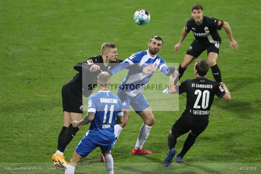 Aleksandr Zhirov, Emanuel Taffertshofer, Serdar Dursun, Merck-Stadion, Darmstadt, 27.01.2021, DFL, sport, action, Fussball, Deutschland, Januar 2021, Saison 2020/2021, SVS, D98, Bundesliga, 2. Bundesliga, SV Sandhausen, SV Darmstadt 98 - Bild-ID: 2287818 Aleksandr Zhirov, Emanuel Taffertshofer, Serdar Dursun, Merck-Stadion, Darmstadt, 27.01.2021, DFL, sport, action, Fussball, Deutschland, Januar 2021, Saison 2020/2021, SVS, D98, Bundesliga, 2. Bundesliga, SV Sandhausen, SV Darmstadt 98 - Bild-ID: 2287818