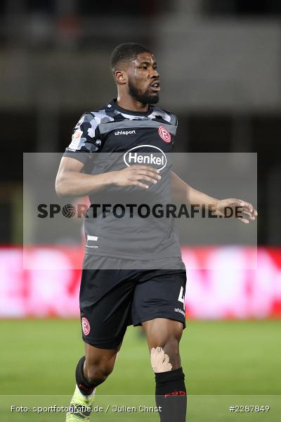 Kevin Danso, FLYERALARM Arena, Würzburg, 29.01.2021, DFL, sport, action, Fussball, Deutschland, Januar 2021, Saison 2020/2021, F95, FWK, Bundesliga, 2. Bundesliga, Fortuna Düsseldorf, FC Würzburger Kickers - Bild-ID: 2287849
