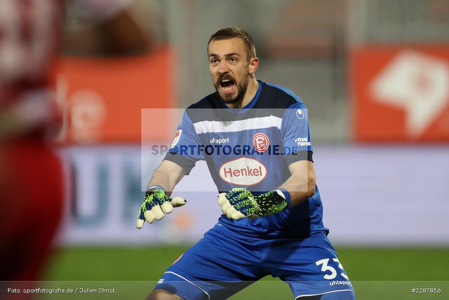 Florian Kastenmeier, FLYERALARM Arena, Würzburg, 29.01.2021, DFL, sport, action, Fussball, Deutschland, Januar 2021, Saison 2020/2021, F95, FWK, Bundesliga, 2. Bundesliga, Fortuna Düsseldorf, FC Würzburger Kickers - Bild-ID: 2287856