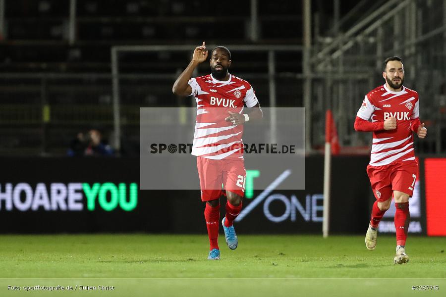 Emotion, Torjubel, Mitja Lotric, Ridge Munsy, FLYERALARM Arena, Würzburg, 29.01.2021, DFL, sport, action, Fussball, Deutschland, Januar 2021, Saison 2020/2021, F95, FWK, Bundesliga, 2. Bundesliga, Fortuna Düsseldorf, FC Würzburger Kickers - Bild-ID: 2287913 Emotion, Torjubel, Mitja Lotric, Ridge Munsy, FLYERALARM Arena, Würzburg, 29.01.2021, DFL, sport, action, Fussball, Deutschland, Januar 2021, Saison 2020/2021, F95, FWK, Bundesliga, 2. Bundesliga, Fortuna Düsseldorf, FC Würzburger Kickers - Bild-ID: 2287913
