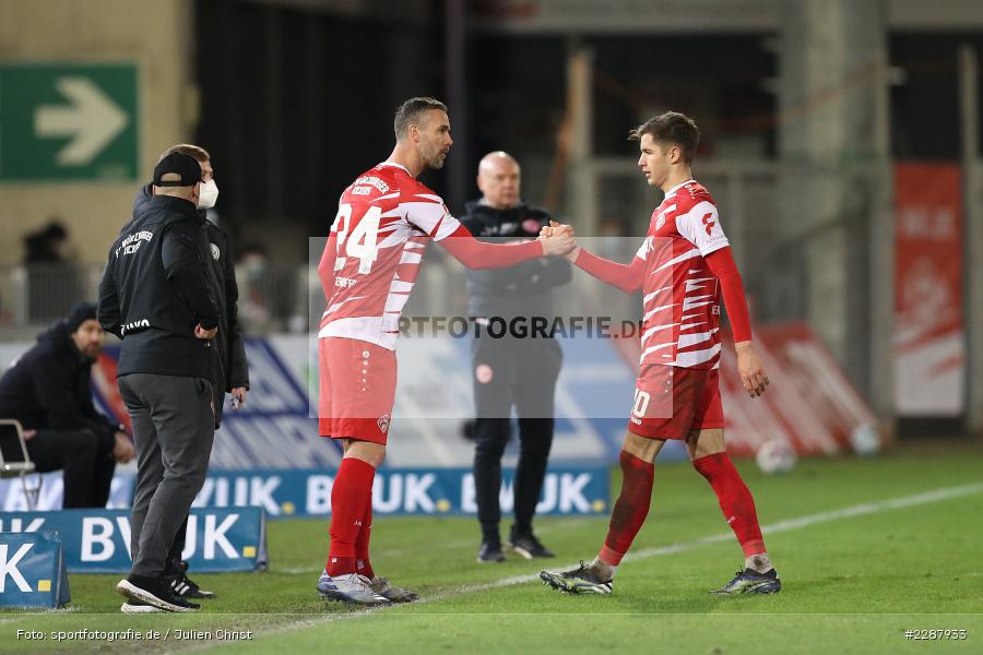 Marvin Pieringer, Stefan Maierhofer, FLYERALARM Arena, Würzburg, 29.01.2021, DFL, sport, action, Fussball, Deutschland, Januar 2021, Saison 2020/2021, F95, FWK, Bundesliga, 2. Bundesliga, Fortuna Düsseldorf, FC Würzburger Kickers - Bild-ID: 2287933 Marvin Pieringer, Stefan Maierhofer, FLYERALARM Arena, Würzburg, 29.01.2021, DFL, sport, action, Fussball, Deutschland, Januar 2021, Saison 2020/2021, F95, FWK, Bundesliga, 2. Bundesliga, Fortuna Düsseldorf, FC Würzburger Kickers - Bild-ID: 2287933