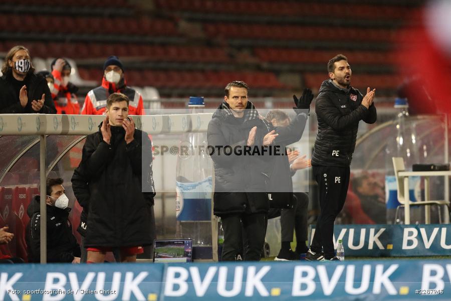 jubeln, klatschen, Sebastian Schuppan, FLYERALARM Arena, Würzburg, 29.01.2021, DFL, sport, action, Fussball, Deutschland, Januar 2021, Saison 2020/2021, F95, FWK, Bundesliga, 2. Bundesliga, Fortuna Düsseldorf, FC Würzburger Kickers - Bild-ID: 2287943 jubeln, klatschen, Sebastian Schuppan, FLYERALARM Arena, Würzburg, 29.01.2021, DFL, sport, action, Fussball, Deutschland, Januar 2021, Saison 2020/2021, F95, FWK, Bundesliga, 2. Bundesliga, Fortuna Düsseldorf, FC Würzburger Kickers - Bild-ID: 2287943