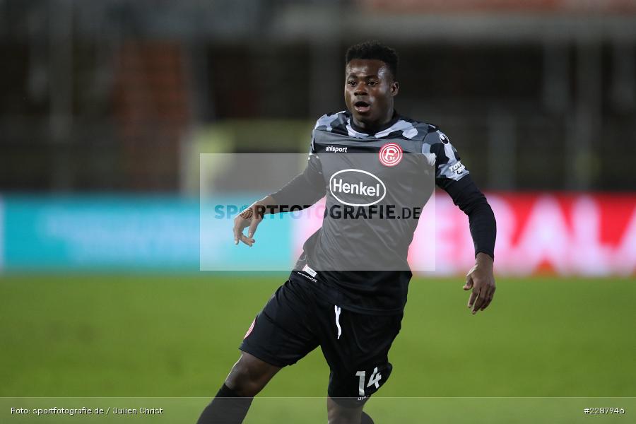 Kelvin Ofori, FLYERALARM Arena, Würzburg, 29.01.2021, DFL, sport, action, Fussball, Deutschland, Januar 2021, Saison 2020/2021, F95, FWK, Bundesliga, 2. Bundesliga, Fortuna Düsseldorf, FC Würzburger Kickers - Bild-ID: 2287946 Kelvin Ofori, FLYERALARM Arena, Würzburg, 29.01.2021, DFL, sport, action, Fussball, Deutschland, Januar 2021, Saison 2020/2021, F95, FWK, Bundesliga, 2. Bundesliga, Fortuna Düsseldorf, FC Würzburger Kickers - Bild-ID: 2287946