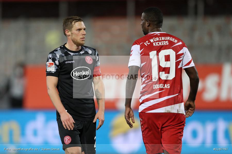 Douglas Franco Teixeira, Rouwen Hennings, FLYERALARM Arena, Würzburg, 29.01.2021, DFL, sport, action, Fussball, Deutschland, Januar 2021, Saison 2020/2021, F95, FWK, Bundesliga, 2. Bundesliga, Fortuna Düsseldorf, FC Würzburger Kickers - Bild-ID: 2287987 Douglas Franco Teixeira, Rouwen Hennings, FLYERALARM Arena, Würzburg, 29.01.2021, DFL, sport, action, Fussball, Deutschland, Januar 2021, Saison 2020/2021, F95, FWK, Bundesliga, 2. Bundesliga, Fortuna Düsseldorf, FC Würzburger Kickers - Bild-ID: 2287987