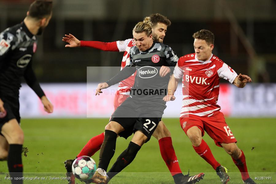 Patrick Sontheimer, Felix Klaus, FLYERALARM Arena, Würzburg, 29.01.2021, DFL, sport, action, Fussball, Deutschland, Januar 2021, Saison 2020/2021, F95, FWK, Bundesliga, 2. Bundesliga, Fortuna Düsseldorf, FC Würzburger Kickers - Bild-ID: 2287991 Patrick Sontheimer, Felix Klaus, FLYERALARM Arena, Würzburg, 29.01.2021, DFL, sport, action, Fussball, Deutschland, Januar 2021, Saison 2020/2021, F95, FWK, Bundesliga, 2. Bundesliga, Fortuna Düsseldorf, FC Würzburger Kickers - Bild-ID: 2287991