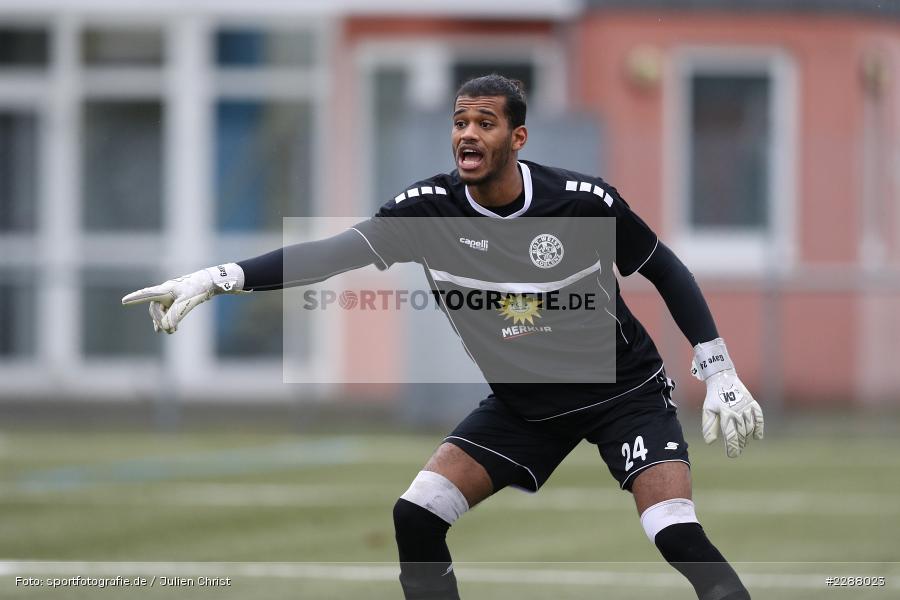 Hände, Arme, gestikuliert, Torwart, Baboucarr Gaye, Kunstrasenplatz, Alzenau, 06.02.2021, DFL, sport, action, Fussball, Deutschland, Februar 2021, Saison 2020/2021, RWK, FCB, Regionalliga Südwest, Regionalliga, TuS RW Koblenz, FC Bayern Alzenau - Bild-ID: 2288023 Hände, Arme, gestikuliert, Torwart, Baboucarr Gaye, Kunstrasenplatz, Alzenau, 06.02.2021, DFL, sport, action, Fussball, Deutschland, Februar 2021, Saison 2020/2021, RWK, FCB, Regionalliga Südwest, Regionalliga, TuS RW Koblenz, FC Bayern Alzenau - Bild-ID: 2288023