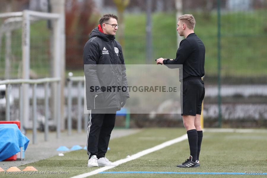 Dialog, Ermahnung, Artur Lemm, Felix Ehing, Kunstrasenplatz, Alzenau, 06.02.2021, DFL, sport, action, Fussball, Deutschland, Februar 2021, Saison 2020/2021, RWK, FCB, Regionalliga Südwest, Regionalliga, TuS RW Koblenz, FC Bayern Alzenau - Bild-ID: 2288038 Dialog, Ermahnung, Artur Lemm, Felix Ehing, Kunstrasenplatz, Alzenau, 06.02.2021, DFL, sport, action, Fussball, Deutschland, Februar 2021, Saison 2020/2021, RWK, FCB, Regionalliga Südwest, Regionalliga, TuS RW Koblenz, FC Bayern Alzenau - Bild-ID: 2288038
