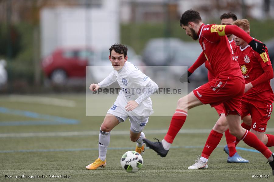 Quentin Fouley, Jonas Kummer, Kunstrasenplatz, Alzenau, 06.02.2021, DFL, sport, action, Fussball, Deutschland, Februar 2021, Saison 2020/2021, RWK, FCB, Regionalliga Südwest, Regionalliga, TuS RW Koblenz, FC Bayern Alzenau - Bild-ID: 2288041 Quentin Fouley, Jonas Kummer, Kunstrasenplatz, Alzenau, 06.02.2021, DFL, sport, action, Fussball, Deutschland, Februar 2021, Saison 2020/2021, RWK, FCB, Regionalliga Südwest, Regionalliga, TuS RW Koblenz, FC Bayern Alzenau - Bild-ID: 2288041