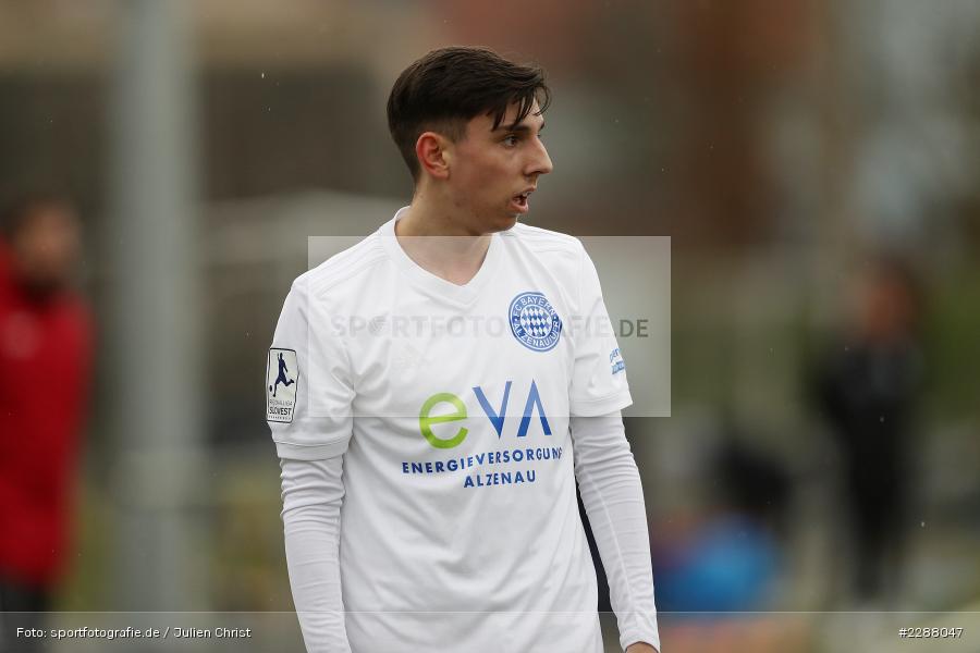 Pedro Almeida Morais, Kunstrasenplatz, Alzenau, 06.02.2021, DFL, sport, action, Fussball, Deutschland, Februar 2021, Saison 2020/2021, RWK, FCB, Regionalliga Südwest, Regionalliga, TuS RW Koblenz, FC Bayern Alzenau - Bild-ID: 2288047